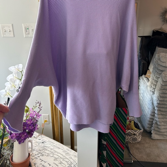 Philosophy Tops - Philosophy Lilac Ribbed Knit Top